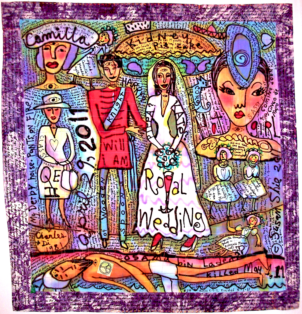 Royal Wedding. ©Susan Shie 2011.